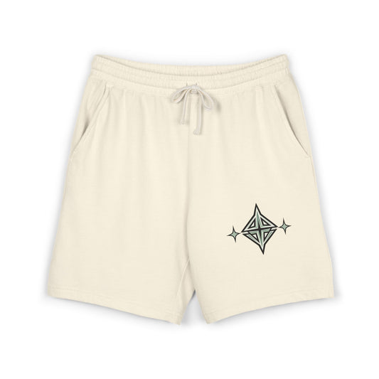 Fleece Sweat Shorts — Retro Lightning