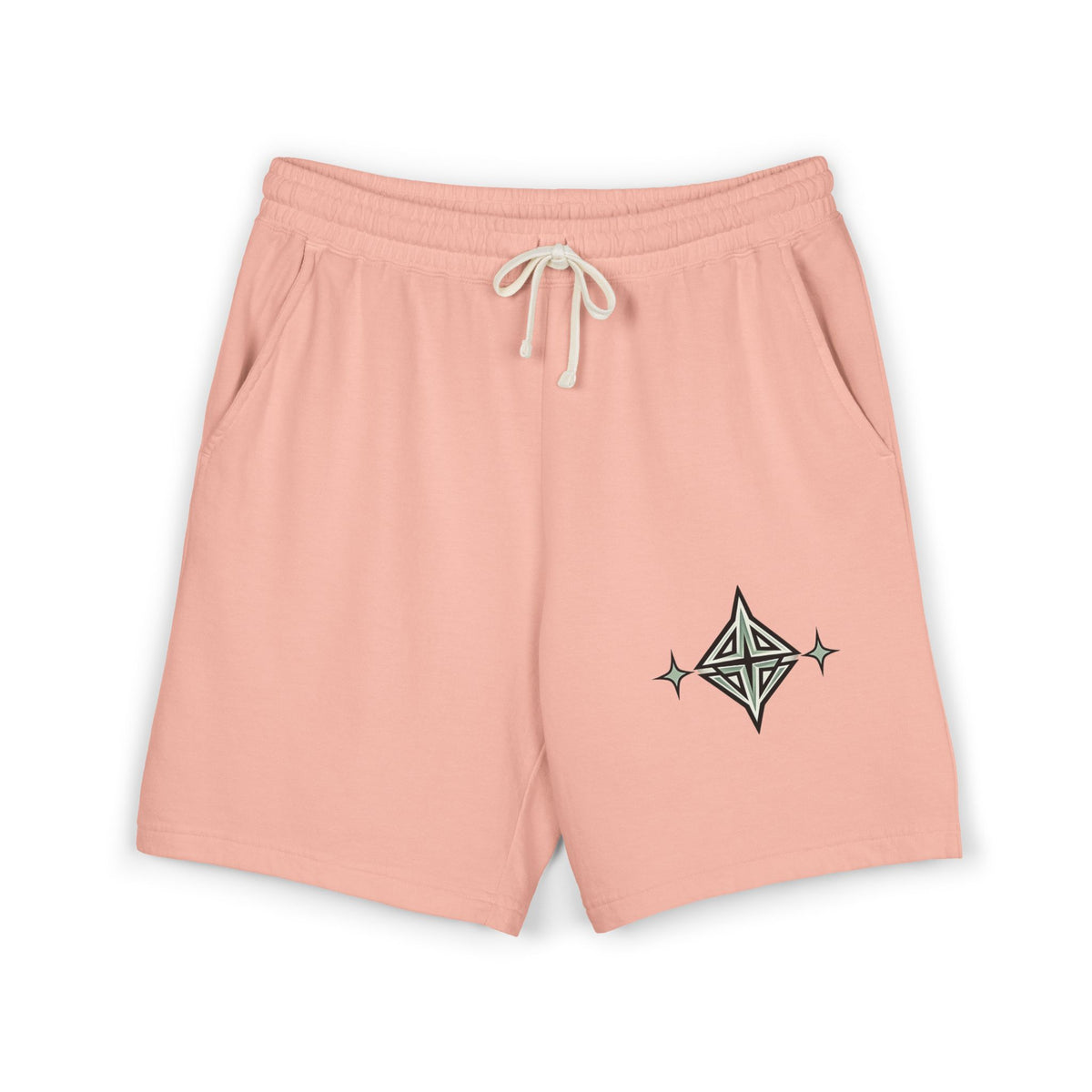 Fleece Sweat Shorts — Retro Lightning