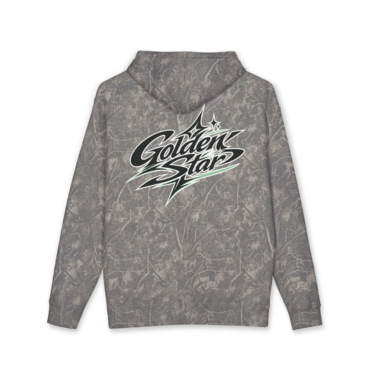 Golden Star Hoodie — Vintage Hooded Sweatshirt