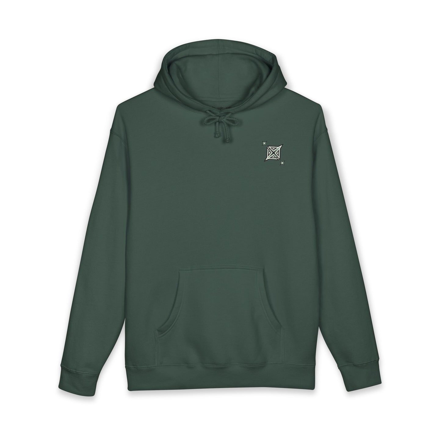 Golden Star Hoodie — Vintage Hooded Sweatshirt