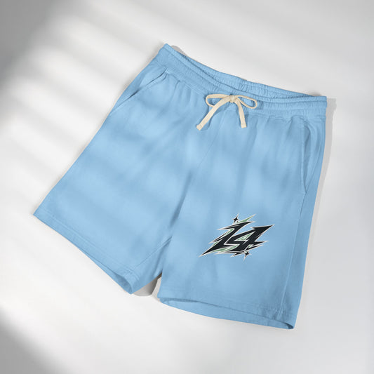 Fleece Sweat Shorts — Retro Lightning