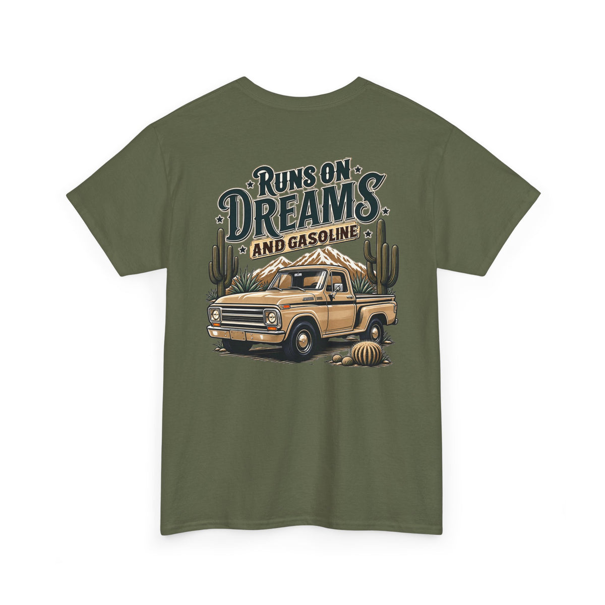 Runs on Dreams Tee — Vintage