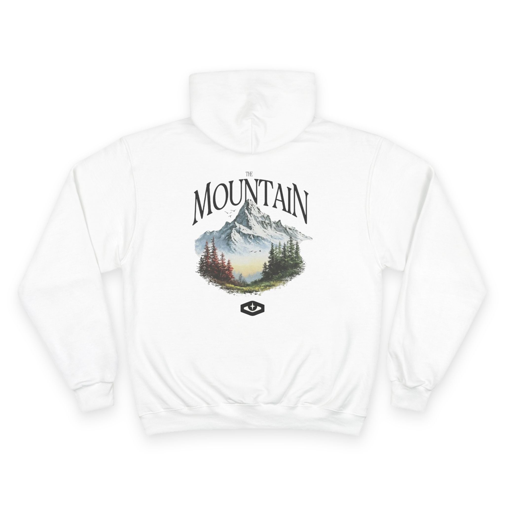Mountain View Hoodie — Scenic Landscape Pullover Graphic