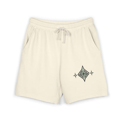 Fleece Sweat Shorts — Retro Lightning