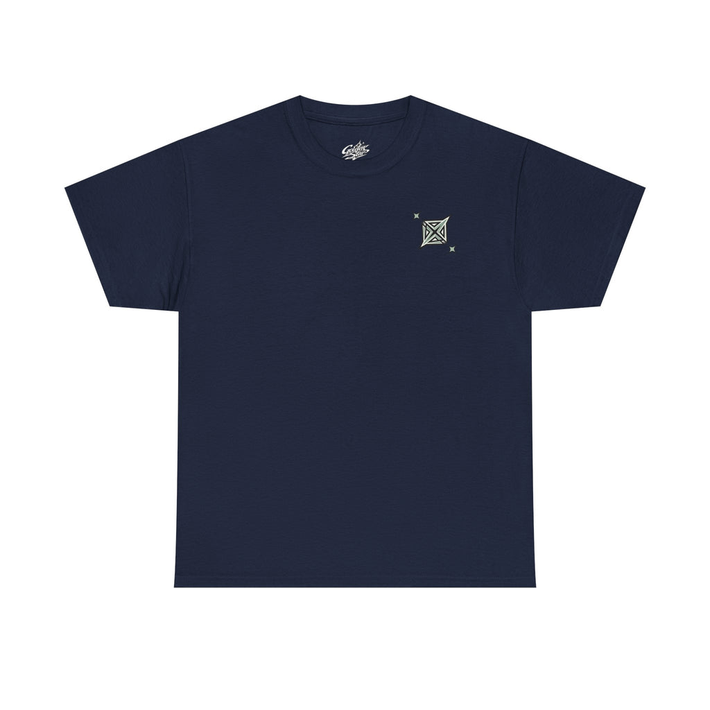 Graphic Tee — Purple Flame Eye Design