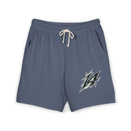 Fleece Sweat Shorts — Retro Lightning