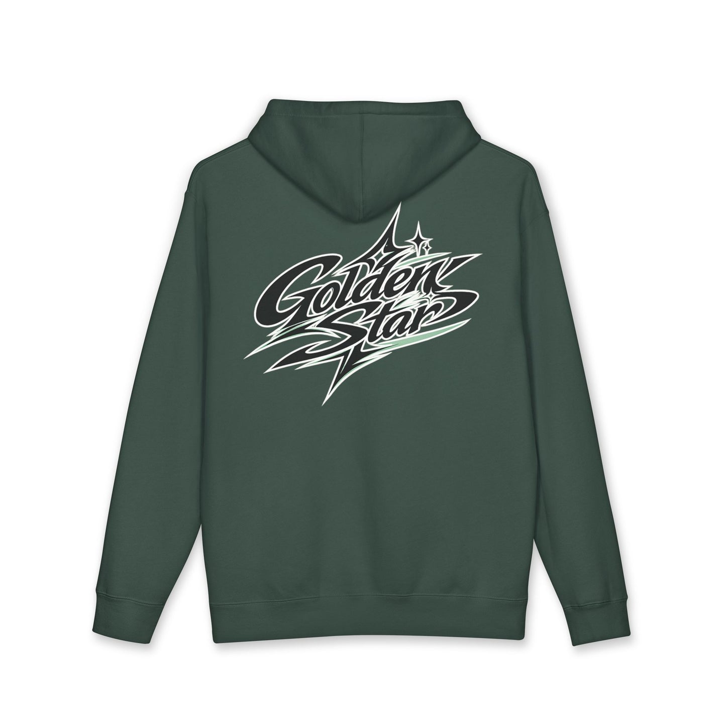 Golden Star Hoodie — Vintage Hooded Sweatshirt