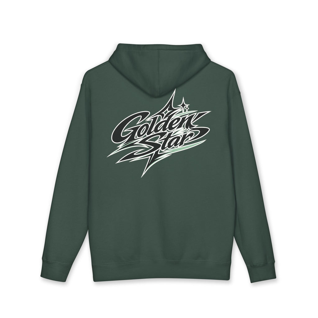 Golden Star Hoodie — Vintage Hooded Sweatshirt