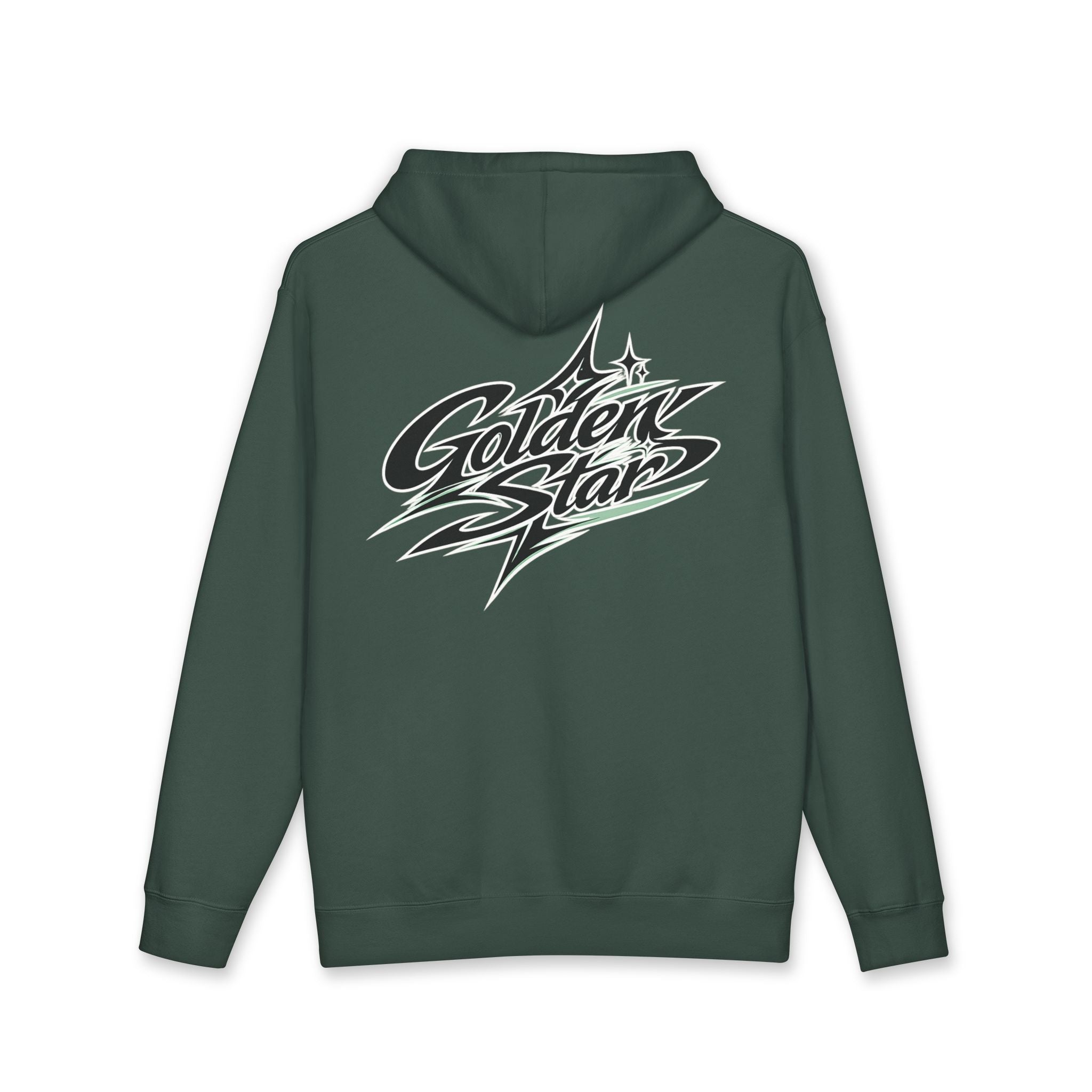 Golden Star Hoodie — Vintage Hooded Sweatshirt