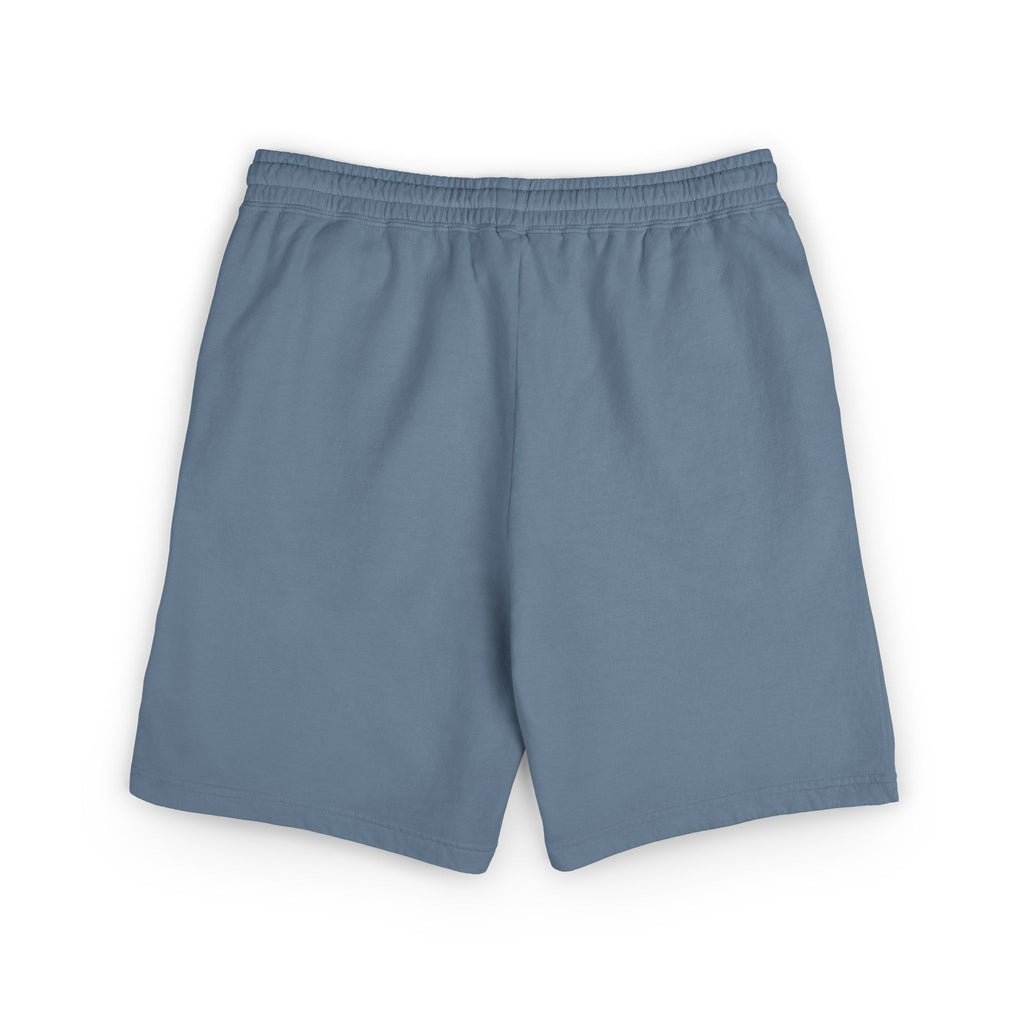 Lightweight Fleece Sweat Shorts — Retro Lightning Logo, Comfortable Casual Loungewear