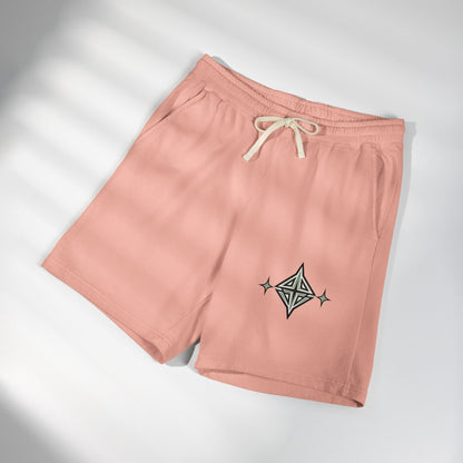 Fleece Sweat Shorts — Retro Lightning
