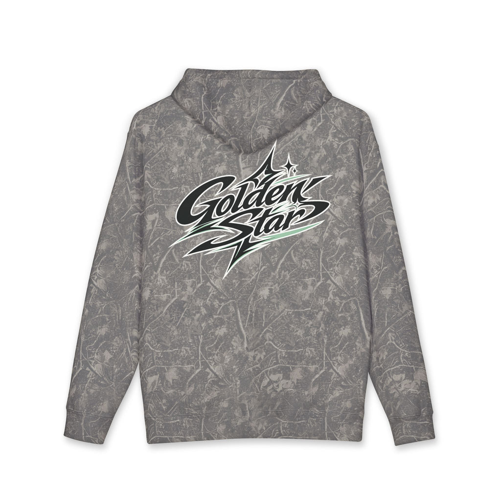 Golden Star Hoodie — Vintage Hooded Sweatshirt