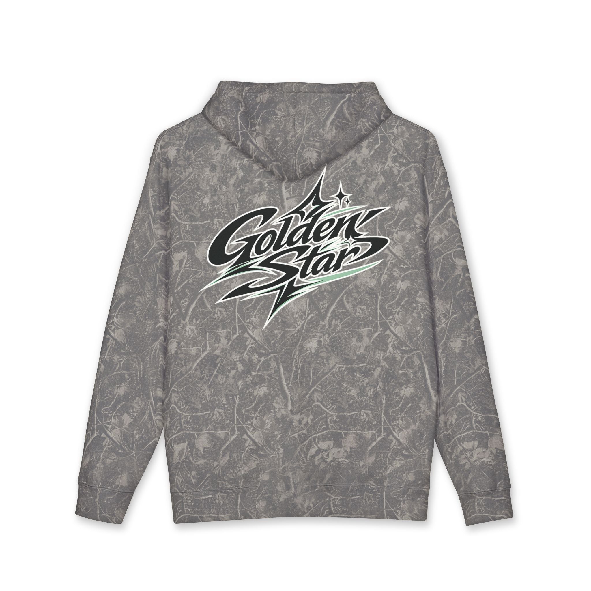 Golden Star Hoodie — Vintage Hooded Sweatshirt