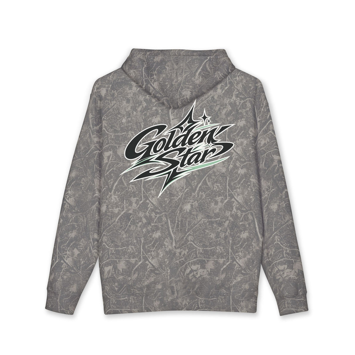 Golden Star Hoodie — Vintage Hooded Sweatshirt