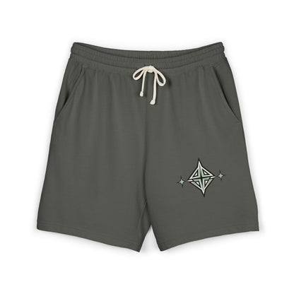 Fleece Sweat Shorts — Retro Lightning