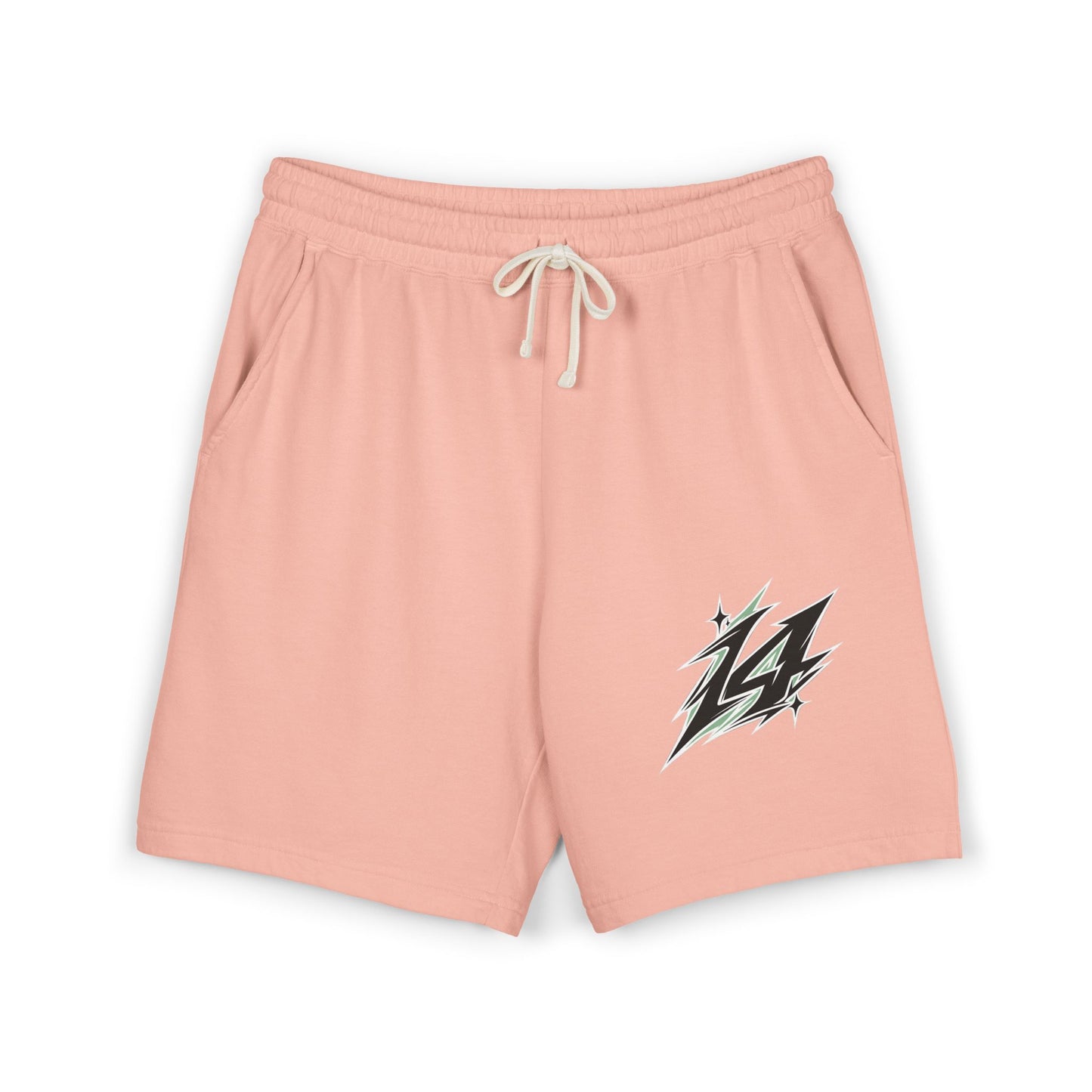 Fleece Sweat Shorts — Retro Lightning