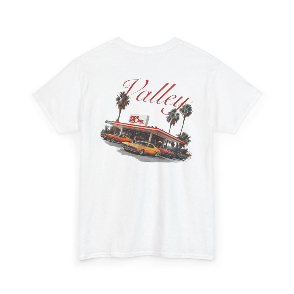 Valley Diner Retro Car Tee — "Open Road" Graphic T-Shirt