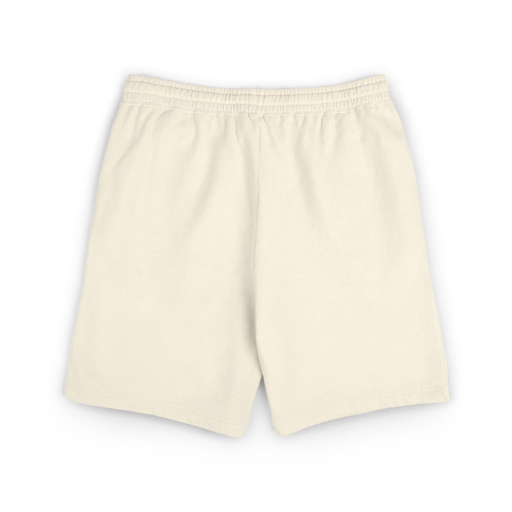 Lightweight Fleece Sweat Shorts — Retro Lightning Logo, Comfortable Casual Loungewear