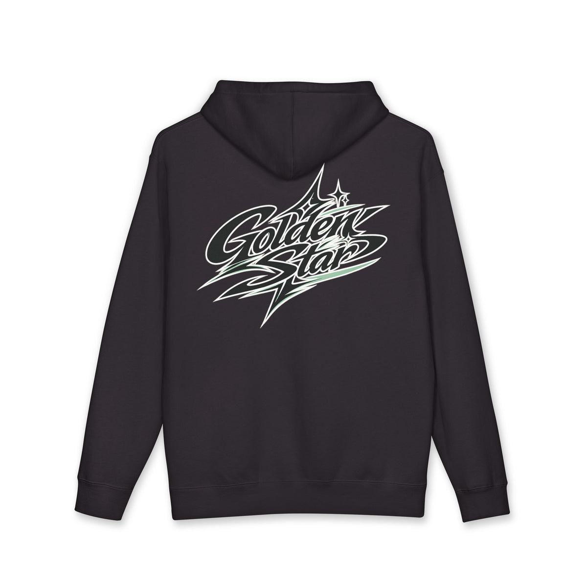 Golden Star Hoodie — Vintage Hooded Sweatshirt
