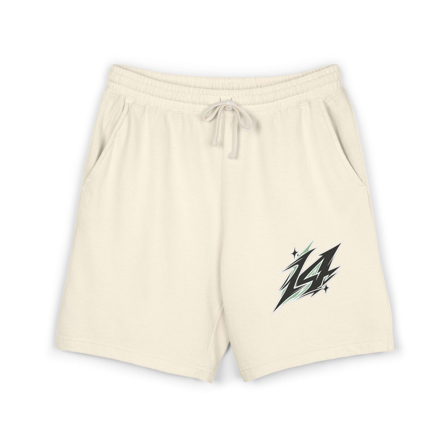 Fleece Sweat Shorts — Retro Lightning