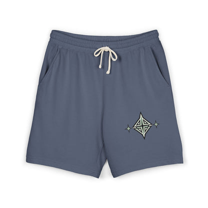 Fleece Sweat Shorts — Retro Lightning