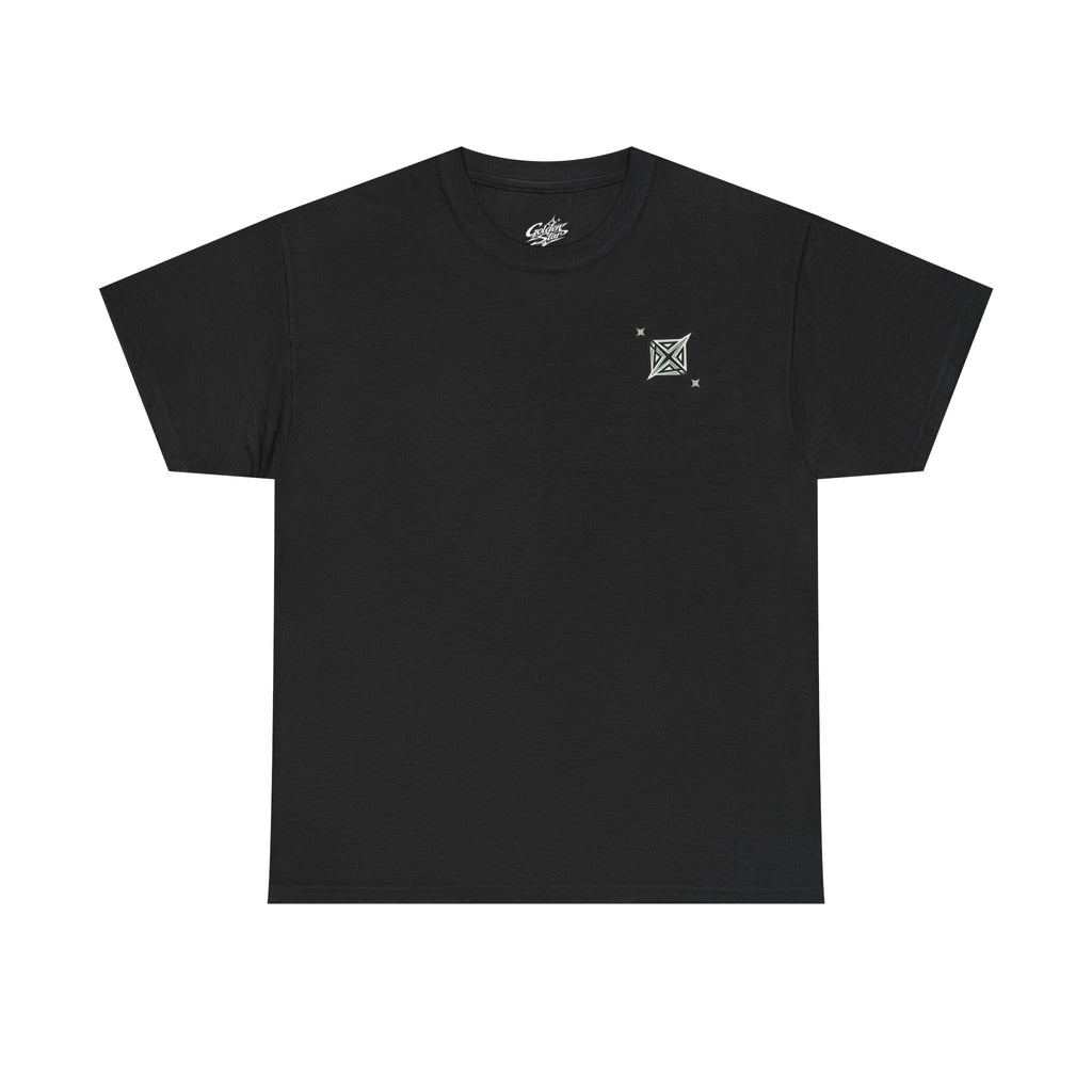 Graphic Tee — Purple Flame Eye Design