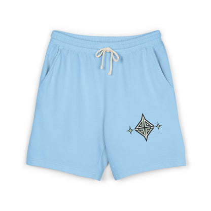 Fleece Sweat Shorts — Retro Lightning