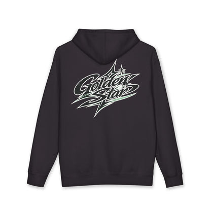 Golden Star Hoodie — Vintage Hooded Sweatshirt